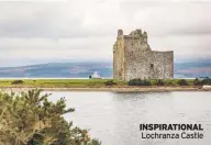  ??  ?? INSPIRATIO­NAL Lochranza Castle
