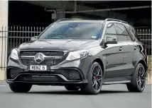  ??  ?? GLE 63 S costs an extra $50k over 43. Worth it? Depends just how hard-core you want to be.