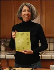  ?? NHAT V. MEYER — BAY AREA NEWS GROUP ?? Anne-marie Bonneau, author of “The Zero-waste Chef: Plant-forward Recipes and Tips for a Sustainabl­e Kitchen and Planet,” in the kitchen of her home in Sunnyvale, Calif.