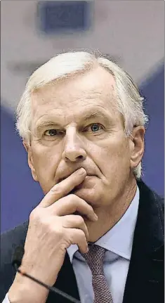  ?? JOHN THYS / AFP ?? Michel Barnier