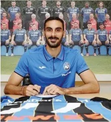  ?? INSTAGRAM ?? Davide Zappacosta, 29 anni, all’Atalanta