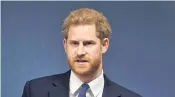  ??  ?? The Duke of Sussex echoed the words of his mother Diana, Princess of Wales, saying ‘landmines are a humanitari­an issue not a political one’