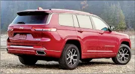  ?? ?? With its 3 091mm wheelbase being 176mm longer than that of the current Grand Cherokee, owners can be assured of much improved cabin space.