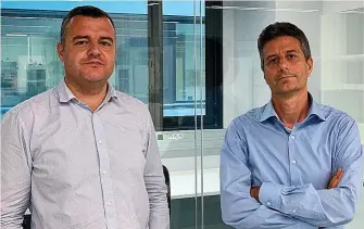  ?? ?? Jordi Carrera y Rafel Bru, fundadores de la compañía.