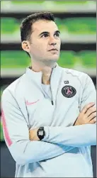  ?? FOTO: EFE ?? Raúl González, entrenador del PSG