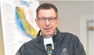  ??  ?? Cycling’s “Foreign Legion” member Paul Sherwen.