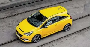  ?? BILD: SN/OPEL ?? Neuer Corsa GSi: Der sportliche Einstieg in die Opel-Welt.