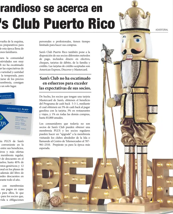 Algo grandioso se acerca en Sam's Club Puerto Rico - PressReader