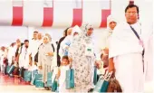  ?? AN photo ?? More than 125,000 Bangladesh­is are traveling to Saudi Arabia this year for the annual pilgrimage.