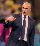  ??  ?? Roberto Martinez, 44 anni, c.t. del Belgio