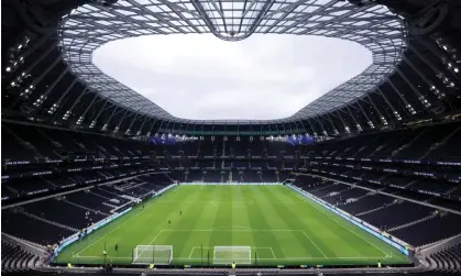  ?? Hotspur FC/Getty Images ?? Tottenham have considerab­le debts following the constructi­on of their new stadium, which opened in 2019. Photograph: Tottenham
