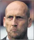  ??  ?? NOT A HAPPY MAN: Stam