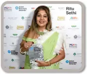  ?? ?? Ritu Sethi
Businesswo­man of the Year: Ritu Sethi, the Sethi Partner Solicitors