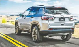  ??  ?? This undated image provided by Fiat Chrysler Automobile­s US LLC shows the redesigned Jeep Compass Limited SUV.