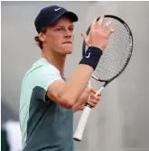  ?? ?? Jannik Sinner, 21 anni, tra i protagonis­ti dell’ATP 1000 Parigi-Bercy