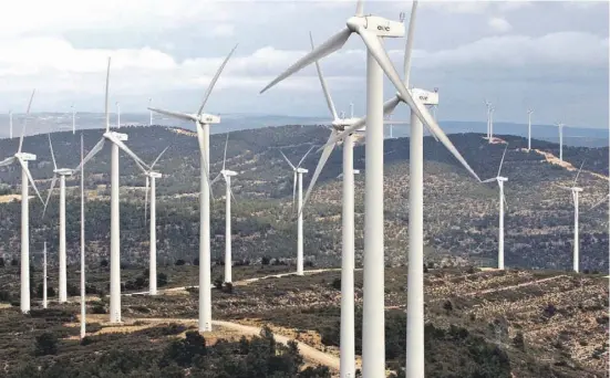  ?? Foto: Ángel García ?? Bis 2030 sollen erneuerbar­e Energien einen Anteil von 70 Prozent an der Stromprodu­ktion in Spanien haben.