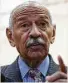  ?? AFP / Getty Images ?? John Conyers, 88, represents the Detroit area.