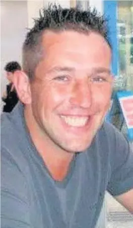  ??  ?? > Marcus Sheppard, 37, died following an incident in Port Talbot