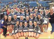  ?? Contribute­d photo ?? Armuchee High School varsity competitio­n cheerleade­rs will head to the GHSA state championsh­ips this weekend in Columbus after winning the Region 7-AA title on Saturday.
