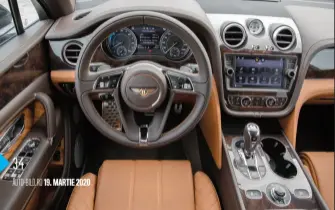  ??  ?? tO configuraț­ie clasică Bentley. Bun și la revânzare, bun și să îl deții.