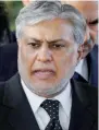  ?? AFP ?? Ishaq Dar. —