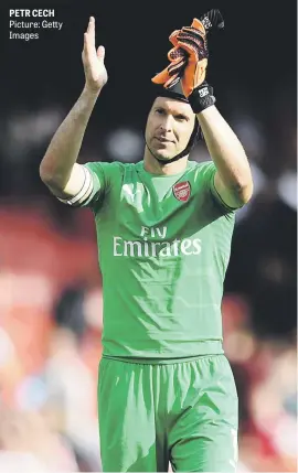  ?? Picture: Getty Images ?? PETR CECH