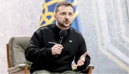  ?? DR ?? Volodymyr Zelensky, Presidente da Ucrânia