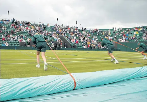  ?? REUTERS ?? This year’s Wimbledon Championsh­ips are due to begin on June 29.