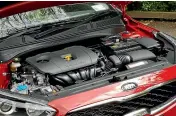  ??  ?? The 2.0-litre petrol engine carries over from the previous model and is adequate without being exciting.