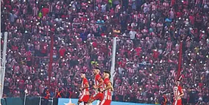  ?? RAMIRO PEREYRA ?? ASÍ, “LLENAZO”. Una postal de las tribunas del estadio de Instituto, donde la Gloria no perdió en la campaña de 2022.