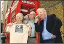  ?? The Associated Press ?? The Goodies, from left, Bill Oddie, Graeme Garden and Tim Brooke-Taylor pose for a publicity photo in 2003.