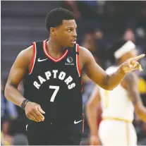  ?? EZRA SHAW/GETTY IMAGES ?? Kyle Lowry does the little things that make a big difference, such as taking a charge or diving for a loose ball, which is why his Toronto Raptors are champs. There’s a lesson in there for all of us.