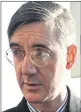  ??  ?? ‘Unfair’...Rees-Mogg