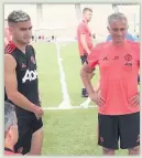  ??  ?? MISSION Andreas Pereira is out to impress manager Jose Mourinho