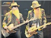  ?? GETTY IMAGES ?? Dusty Hill and Billy Gibbons are headed to Coral Sky Amphitheat­re in West Palm Beach on June 3.