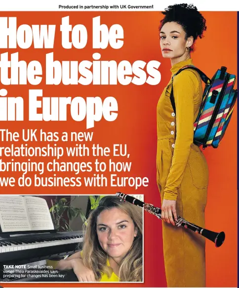  ??  ?? TAKE NOTE Small business owner Thea Paraskevai­des says preparing for changes has been key