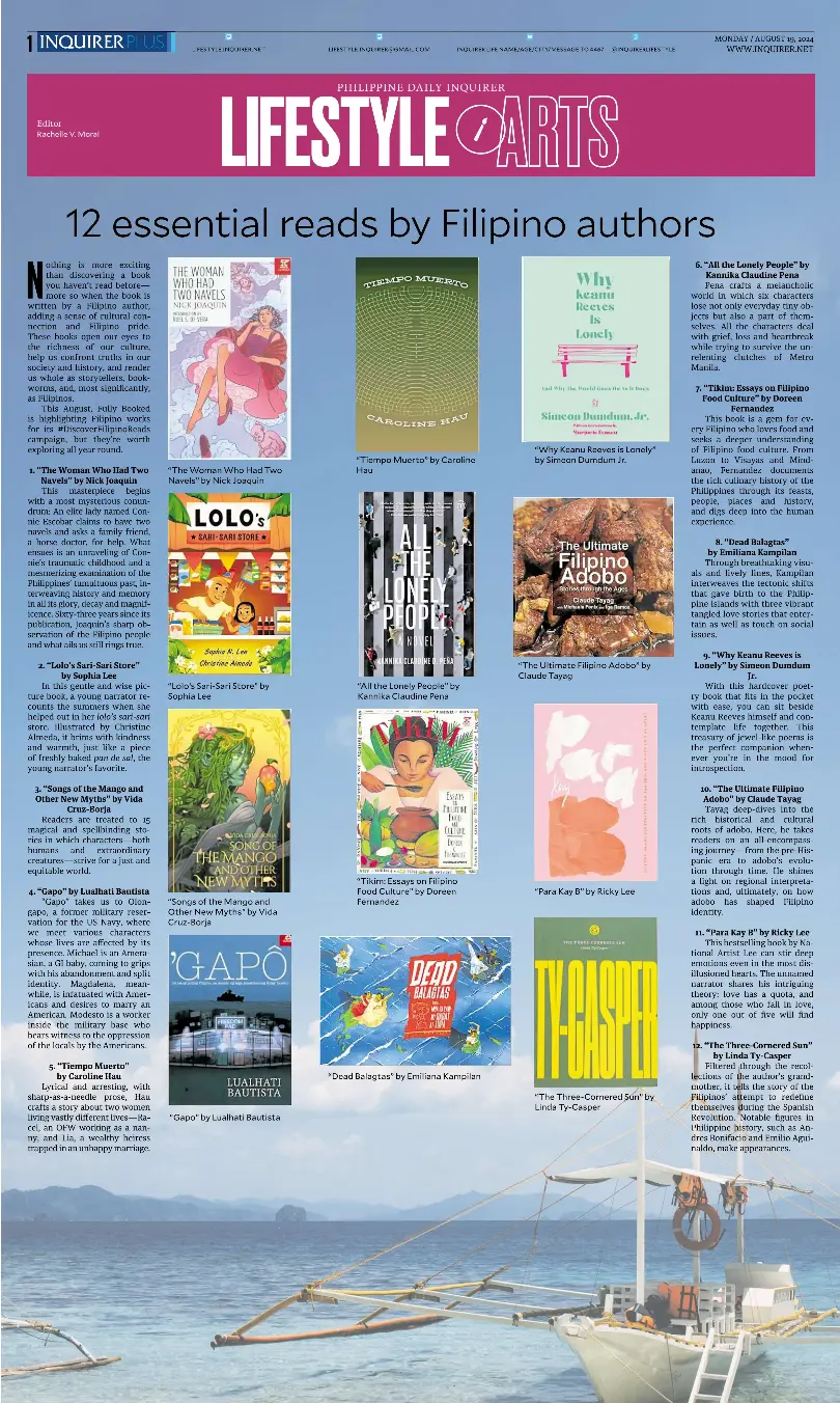 12 essential reads by Filipino authors - PressReader