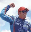  ?? MIKE DINOVO, USA TODAY SPORTS ?? Points leader Scott Dixon on Sunday ran his streak of seasons with a victory to 13.