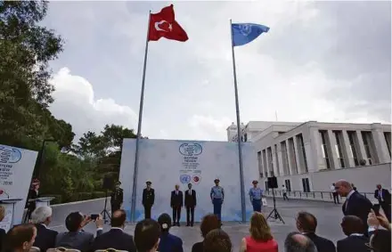  ?? REUTERS PIC ?? The UN Technology Bank for LDCs opened in Turkey last week. It will be a key resource for developing world scientists and innovators and a repository for scientific informatio­n and a source of funding for LDCs.