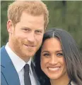  ?? Picture: PA. ?? Christmas together: Harry and Meghan.