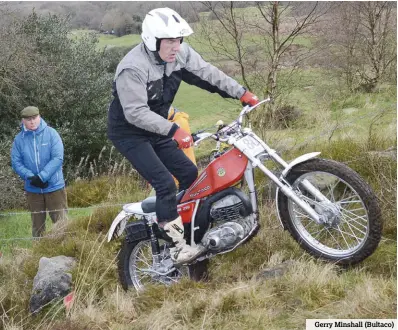  ??  ?? Gerry Minshall (Bultaco)