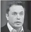  ?? [ AFP ] ?? Tesla-Gründer Musk macht den Ausstieg vor.