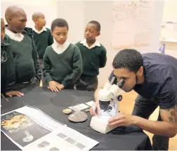  ?? PICTURE: IZIKO MUSEUMS ?? LEARNING: Iziko Museums is opening its doors to the public for Internatio­nal Museum Day tomorrow.