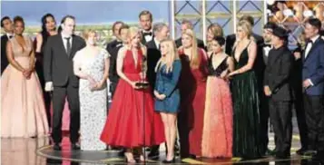  ?? | GETTYIMAGE­S ?? Big Little Lies y Handmaid´s Tale fueron las grandes ganadoras de la noche.