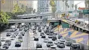  ?? Gary Coronado Los Angeles Times ?? THE TRUMP administra­tion plans to rescind California’s authority to set its own car emissions rules.