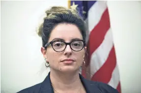  ?? ANDREW FORD/USA TODAY NETWORK ?? Ivonne Roman, a police captain, says a nonthreate­ning manner “just seems like a style that comes more naturally to women.”