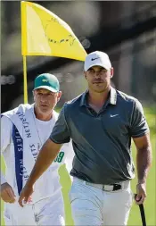  ?? JASON GETZ/JASON.GETZ@AJC.COM ?? Brooks Koepka, golf’s most dominant player in the majors since Tiger Woods, may not earn an automatic bid to the Ryder Cup team, but it’s hard to argue he’s not one of the 12 best players in the U.S.