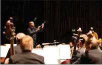  ?? SCOTT CHERNIS — OAKLAND SYMPHONY ?? Kendrick Armstrong, who conducted the Oakland Symphony in a February concert, was named music director of the orchestra.