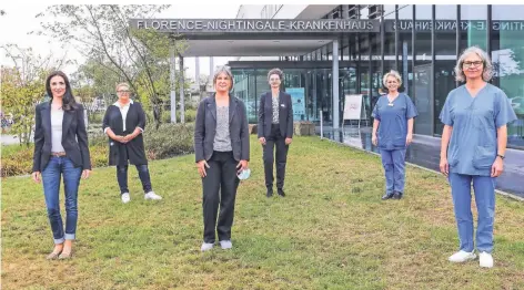  ?? RP-FOTO: HANS-JÜRGEN BAUER ?? Ein starkes Team: Elena Geifmann-klöpfel, Patricia Meckenstoc­k, Meike Kemnitz, Christine Taylor, Birgit Wurzler und Ute Rinke (v.l.).