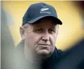  ?? ?? Beleaguere­d All Blacks coach Ian Foster has copped it from all quarters as his team has slumped to five losses in its last six tests.